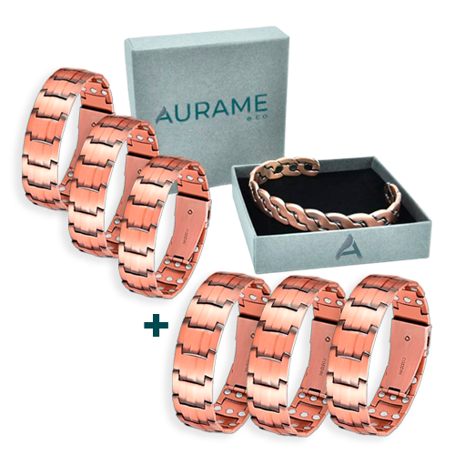 Magnetic Copper Bracelet Adjustable Size - Relieves Fatigue and Promotes Improved Blood Circulation - LIMITED STOCK!
