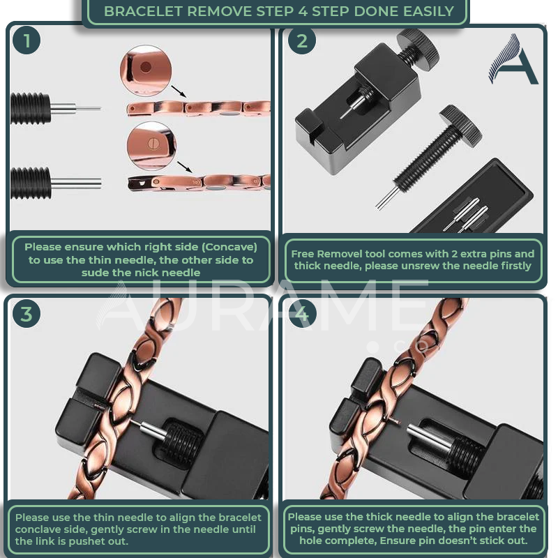 Gift! GET 2 FREE! Magnetic Copper Bracelet Adjustable Size + Free Shipping