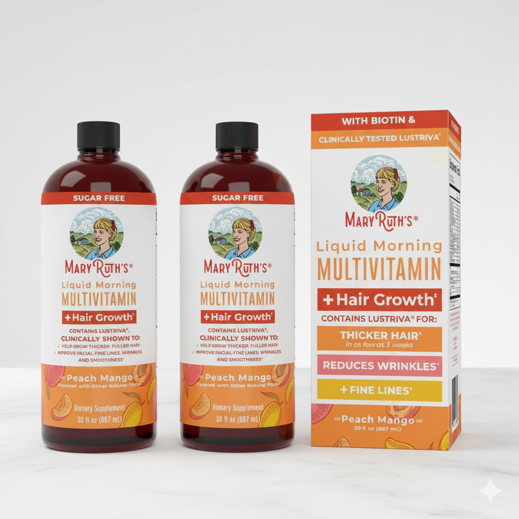 BUY 1 GET 1 FREE! Liquid Morning Hair Vitamin + Free Shipping