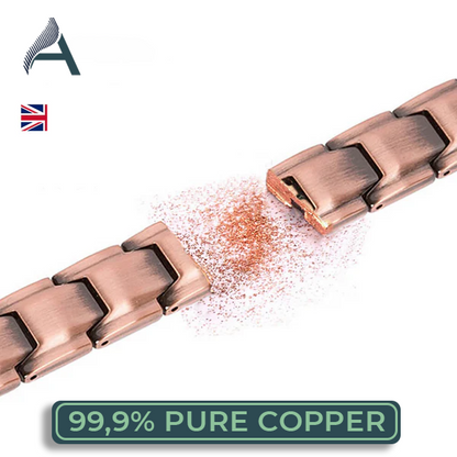 Gift! GET 2 FREE! Magnetic Copper Bracelet Adjustable Size + Free Shipping