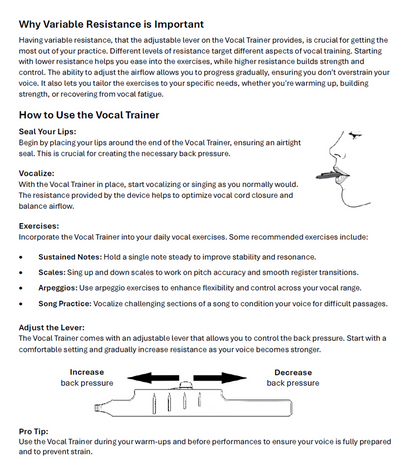 BUY 1 GET 1 FREE! Vocal Trainer + Free Shipping