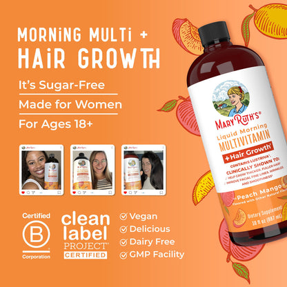 BUY 1 GET 1 FREE! Liquid Morning Hair Vitamin + Free Shipping