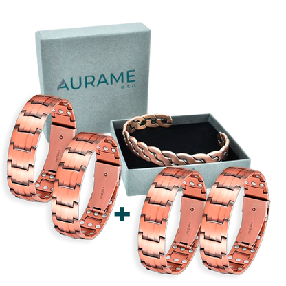 Magnetic Copper Bracelet Adjustable Size - Relieves Fatigue and Promotes Improved Blood Circulation - LIMITED STOCK!