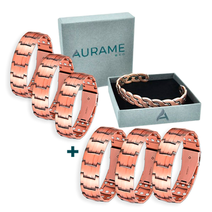 Magnetic Copper Bracelet Adjustable Size - Relieves Fatigue and Promotes Improved Blood Circulation - LIMITED STOCK!